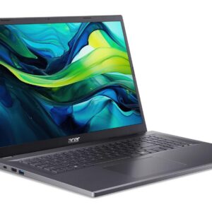Notebook|ACER|Aspire|A17|CPU Intel® CoreT i5|i5-1334U|1.3 GHz|17.3 "|1920 x 1080 pixels|RAM 16 GB|LPDDR5-SDRAM|SSD 1000 GB|Discrete graphics Not available|On-board graphics Yes|Keyboard language English|OS installed Windows 11 Home|Colour Grey|Weight 2.09 kg|NX.KZVEL.001