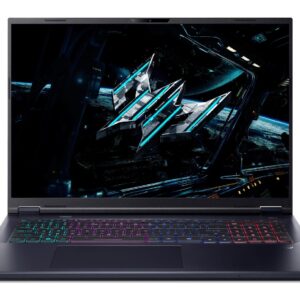 Notebook|ACER|Predator|Helios Neo 18 AI|PHN18-72|CPU  Intel Core Ultra|u7-255HX|2400 MHz|18"|2560x1600|RAM 16GB|DDR5|SSD 512GB|NVIDIA GeForce RTX 5060|8GB|ENG|Windows 11 Home|Black|3.3 kg|NH.QVFEL.001