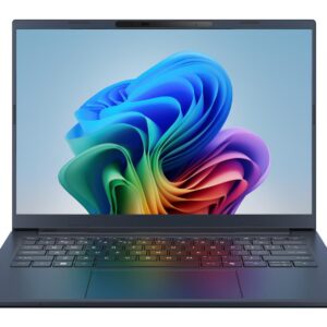 Notebook|ACER|Aspire|Aspire 14 A|CPU Qualcomm Snapdragon|X1-26-100|3 GHz|14 "|1920 x 1200 pixels|RAM 16 GB|LPDDR5x-SDRAM|SSD 512 GB|Discrete graphics Not available|On-board graphics Yes|OS installed Windows 11 Home|Colour Blue|Weight 1.26 kg|NX.JP3EL.001